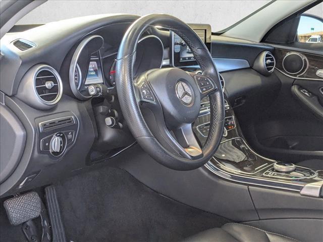 used 2017 Mercedes-Benz C-Class car, priced at $10,498