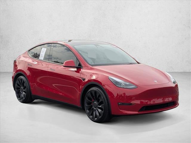 used 2022 Tesla Model Y car, priced at $32,178