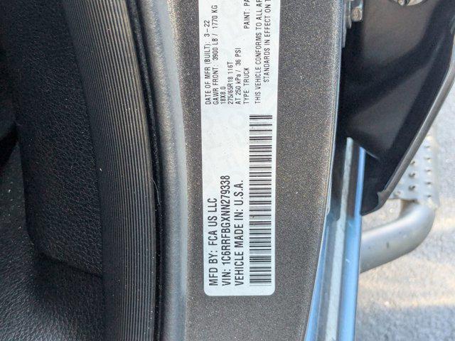 used 2022 Ram 1500 car, priced at $23,895