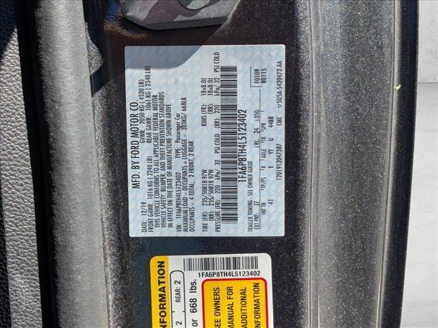 used 2020 Ford Mustang car, priced at $15,998