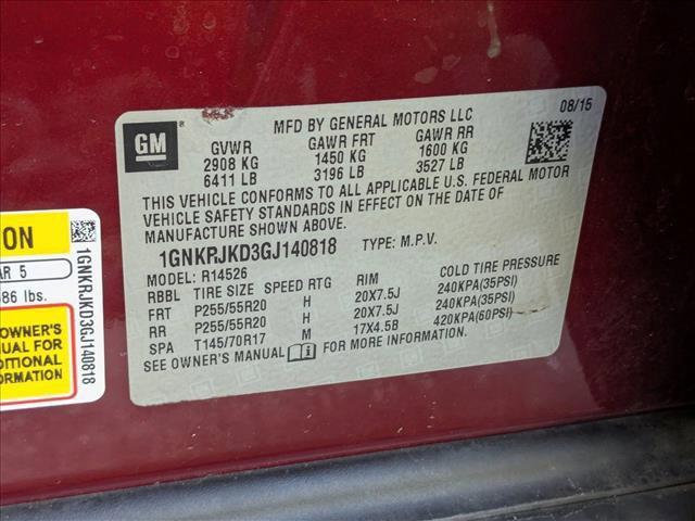 used 2016 Chevrolet Traverse car, priced at $17,998