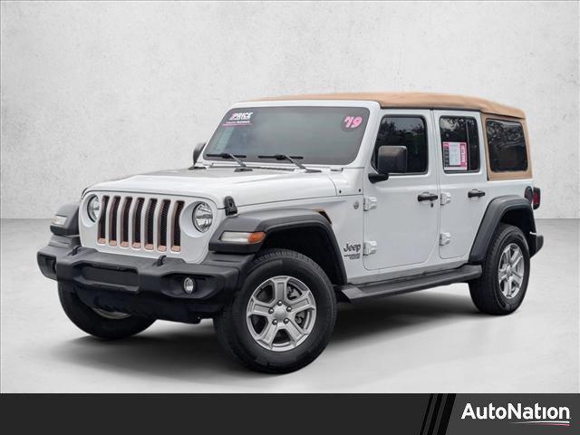 used 2019 Jeep Wrangler Unlimited car, priced at $24,898