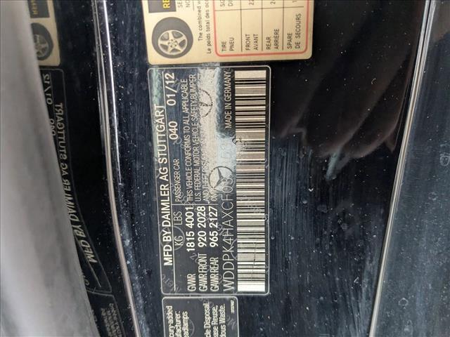 used 2012 Mercedes-Benz SLK-Class car, priced at $15,775