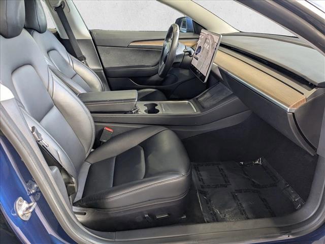 used 2022 Tesla Model 3 car, priced at $23,498