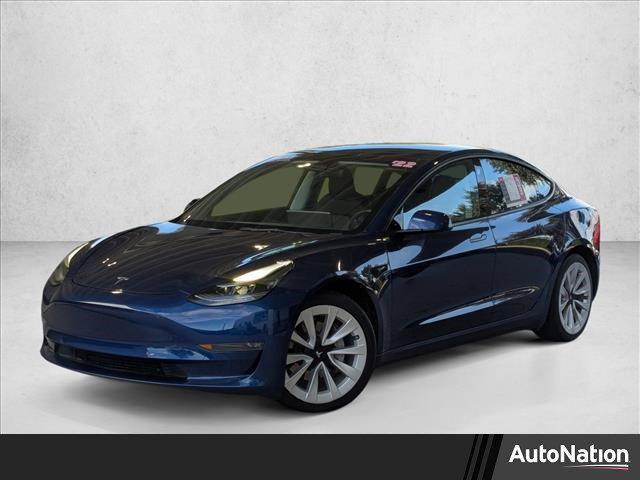 used 2022 Tesla Model 3 car, priced at $23,498