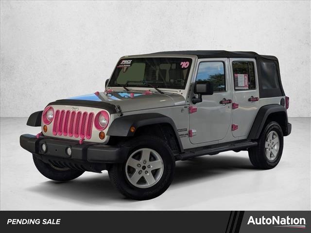 used 2010 Jeep Wrangler Unlimited car, priced at $13,598