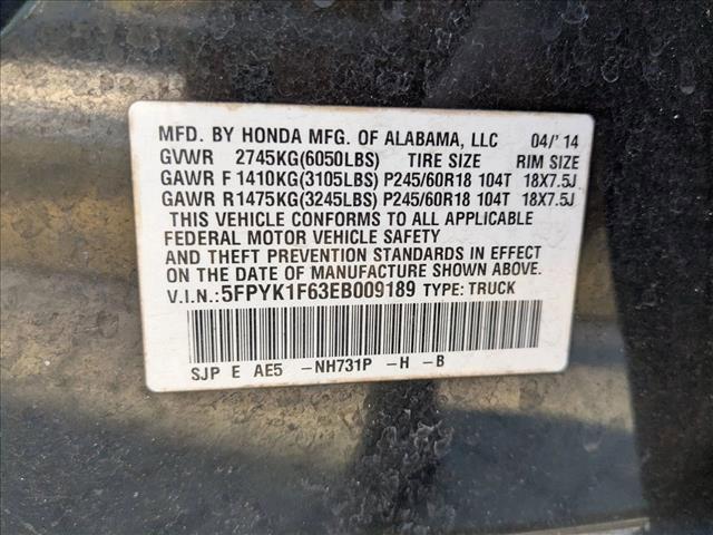 used 2014 Honda Ridgeline car, priced at $16,990