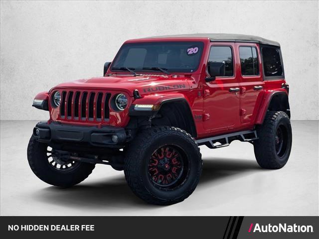 used 2020 Jeep Wrangler Unlimited car, priced at $31,792