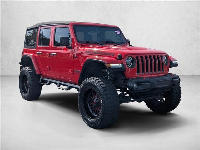 used 2020 Jeep Wrangler Unlimited car, priced at $33,888