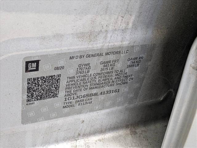 used 2020 Chevrolet Sonic car, priced at $9,998