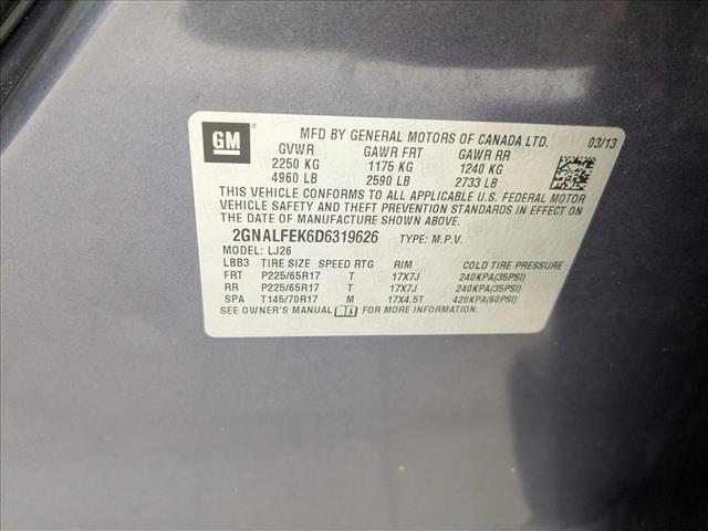 used 2013 Chevrolet Equinox car, priced at $10,280