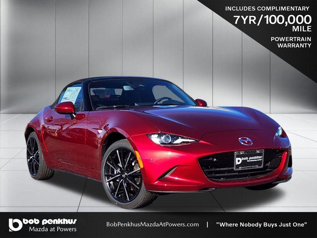 new 2025 Mazda MX-5 Miata car, priced at $37,138