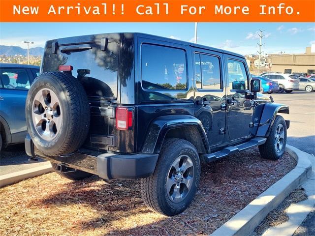 used 2016 Jeep Wrangler Unlimited car, priced at $18,340