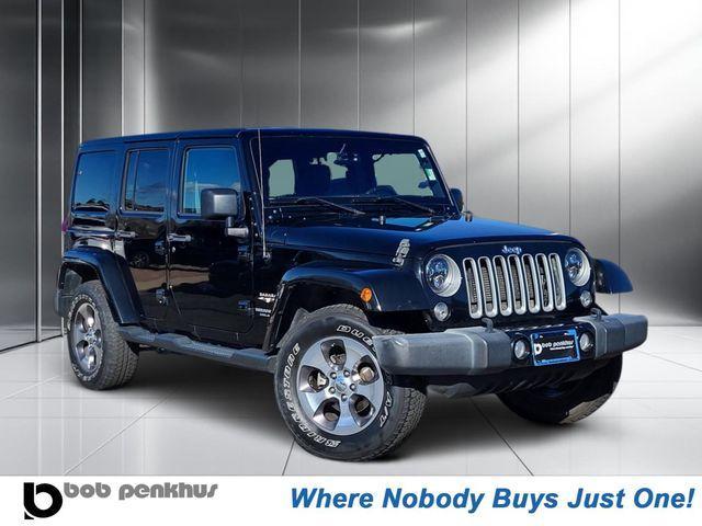 used 2016 Jeep Wrangler Unlimited car, priced at $18,243