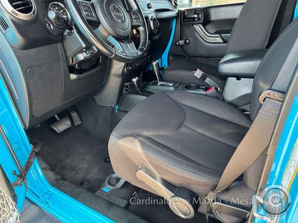 used 2017 Jeep Wrangler Unlimited car, priced at $18,976