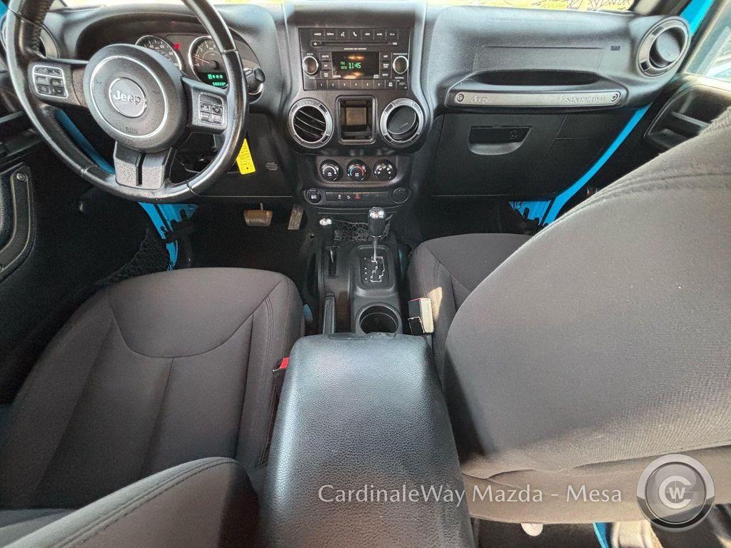 used 2017 Jeep Wrangler Unlimited car, priced at $18,976