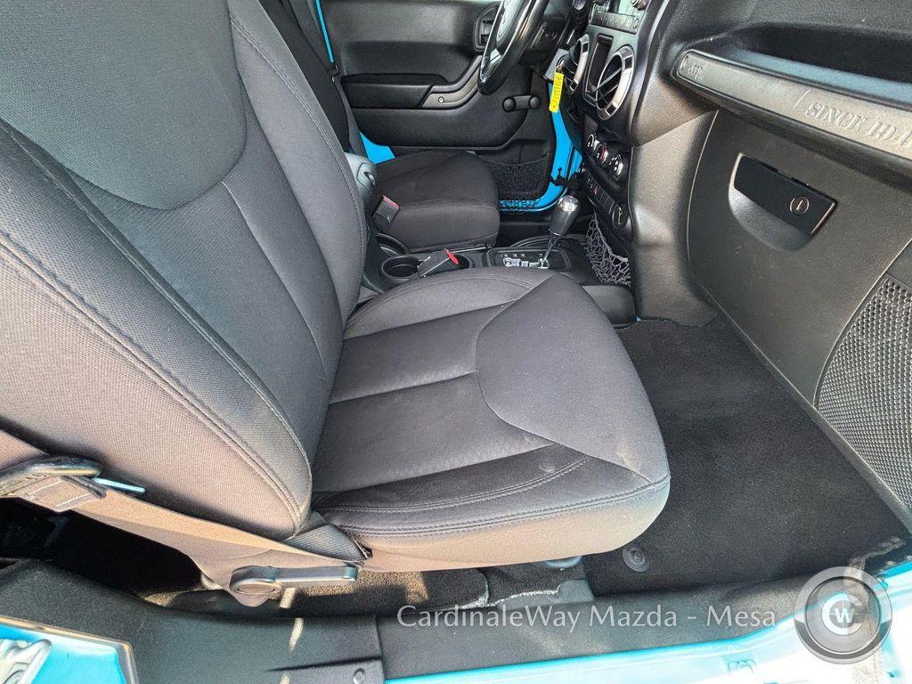 used 2017 Jeep Wrangler Unlimited car, priced at $18,976