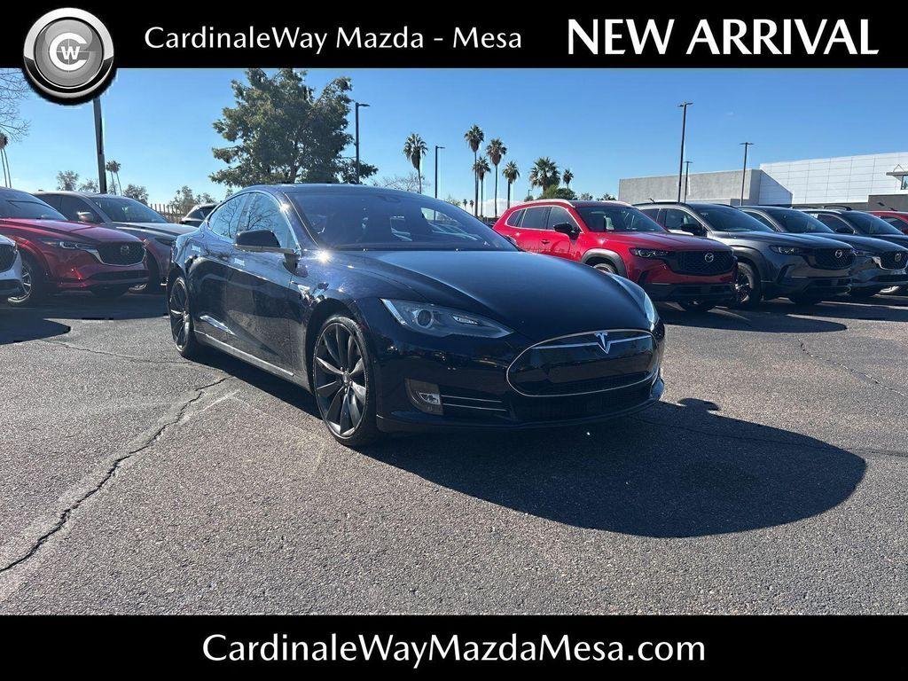 used 2015 Tesla Model S car, priced at $16,998