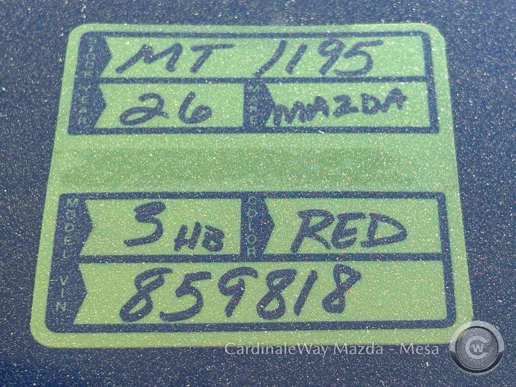 new 2026 Mazda Mazda3 car, priced at $38,090