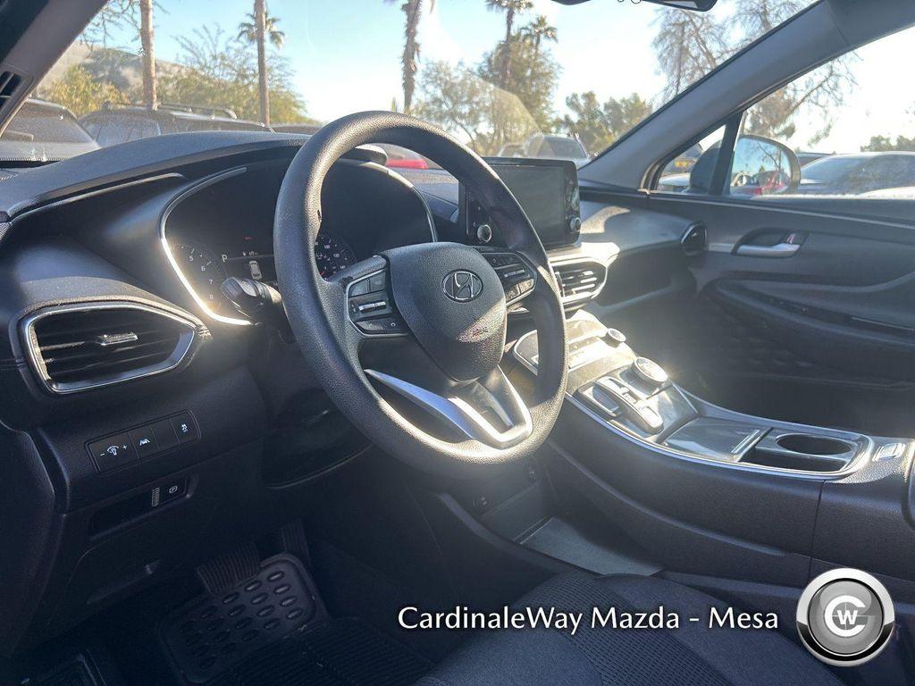 used 2021 Hyundai Santa Fe car, priced at $18,999