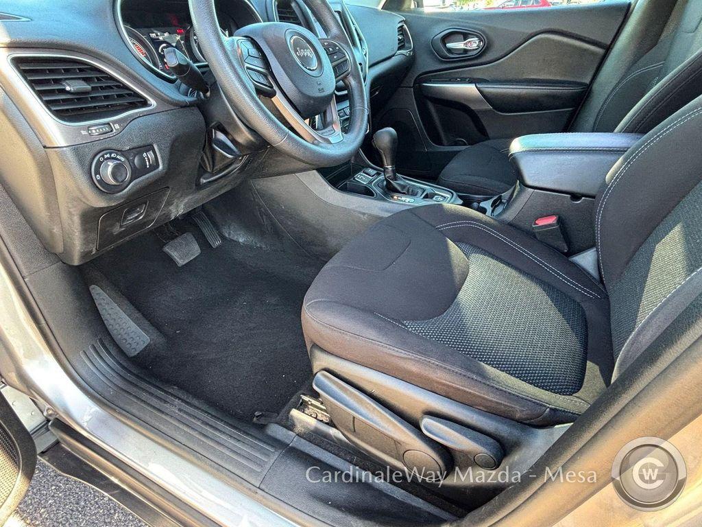 used 2021 Jeep Cherokee car, priced at $14,402