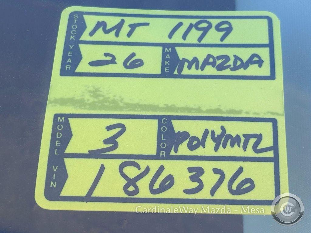 new 2026 Mazda Mazda3 car, priced at $29,490