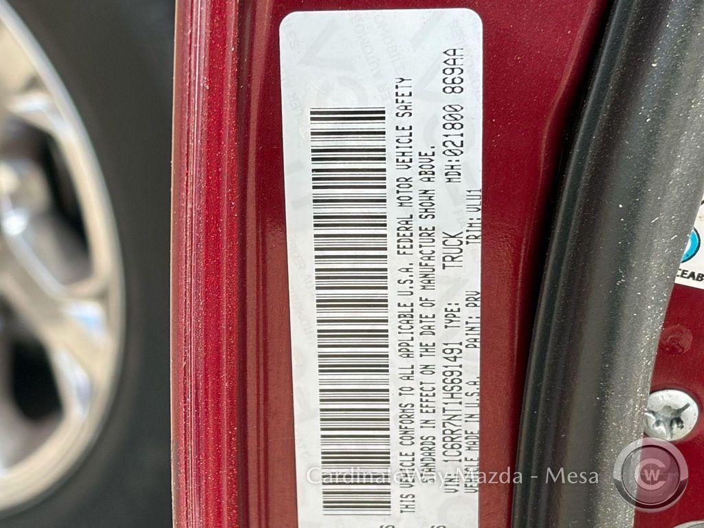 used 2017 Ram 1500 car, priced at $24,999