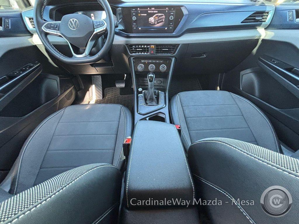 used 2023 Volkswagen Taos car, priced at $18,355