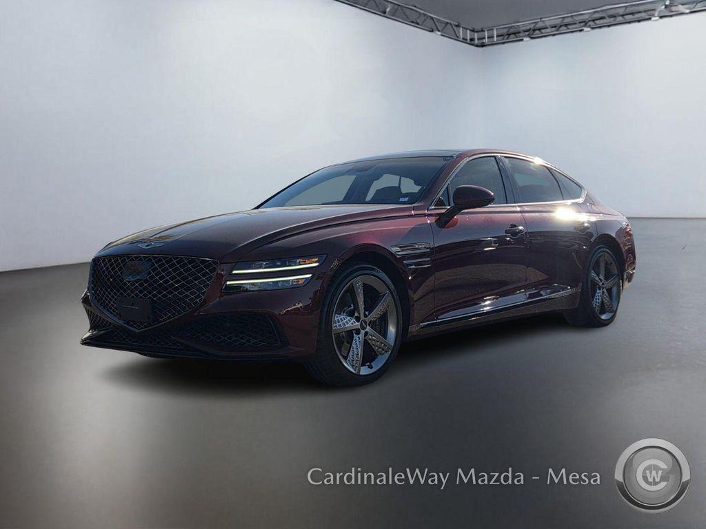 used 2023 Genesis G80 car, priced at $44,495