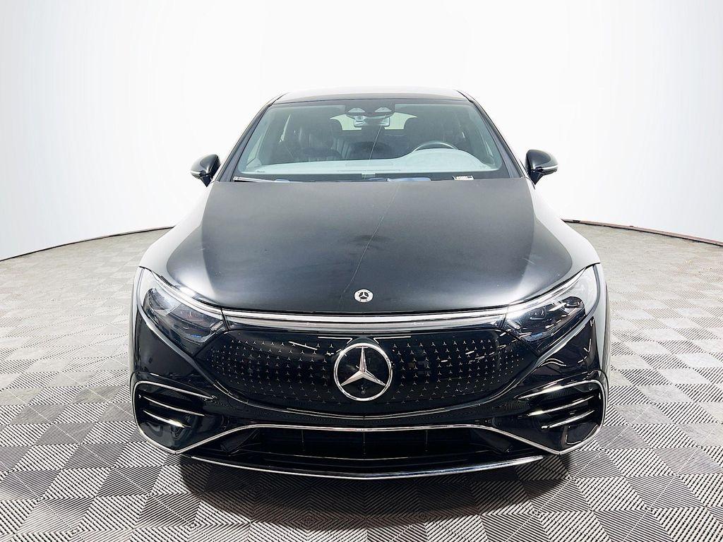 used 2022 Mercedes-Benz EQS 580 car, priced at $42,500