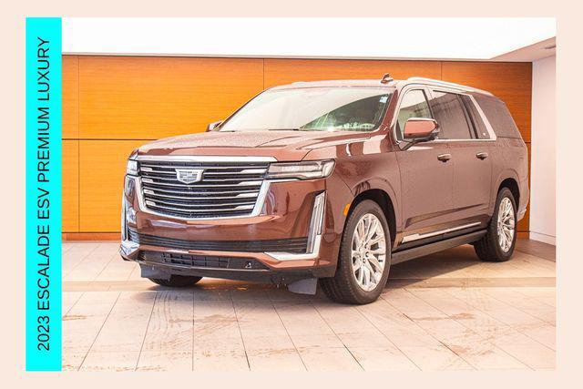 used 2023 Cadillac Escalade ESV car, priced at $60,990