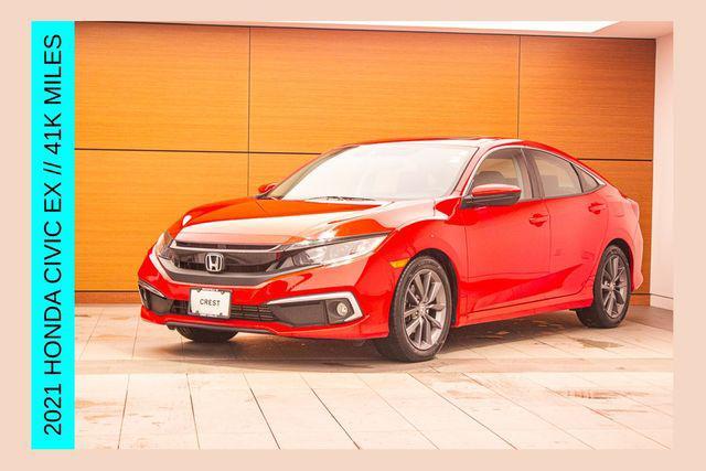 used 2021 Honda Civic car, priced at $19,990