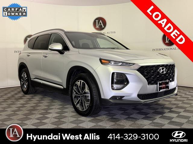 used 2019 Hyundai Santa Fe car, priced at $15,995