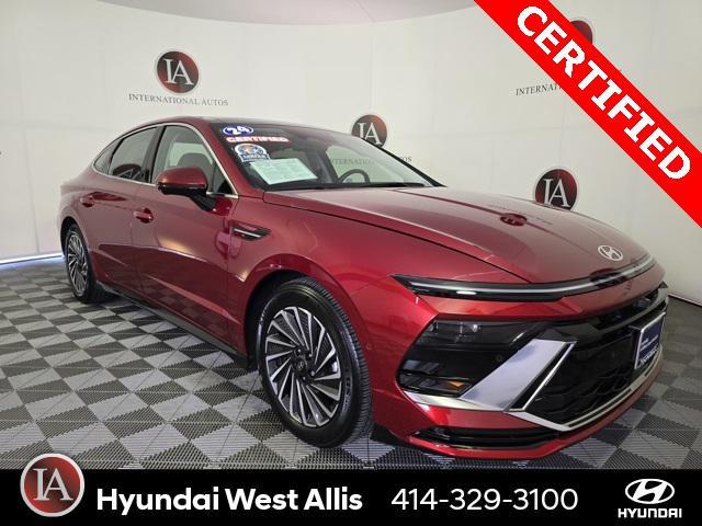 used 2024 Hyundai Sonata Hybrid car, priced at $31,109