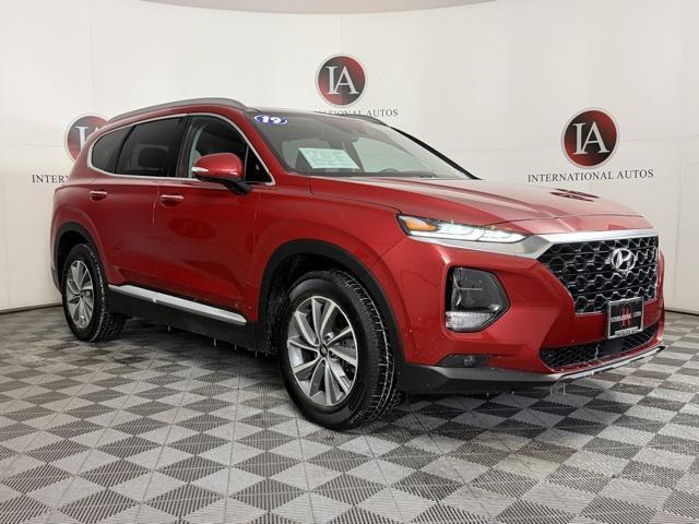 used 2019 Hyundai Santa Fe car, priced at $19,898