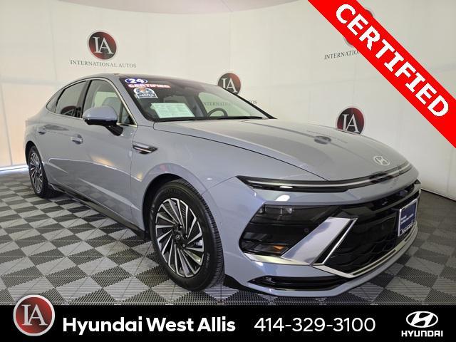 used 2024 Hyundai Sonata Hybrid car, priced at $31,659