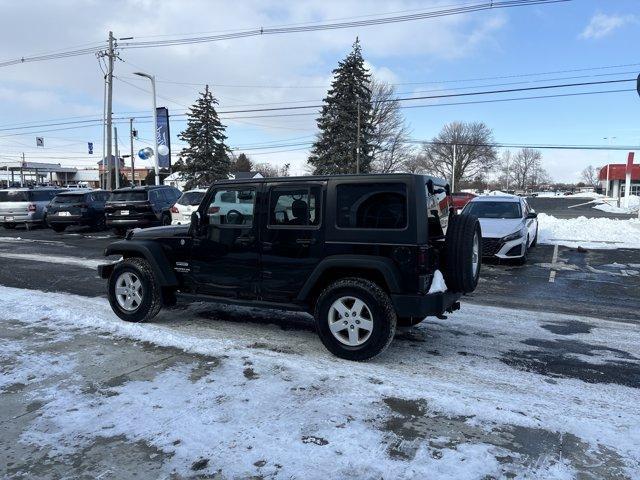 used 2015 Jeep Wrangler Unlimited car, priced at $17,449