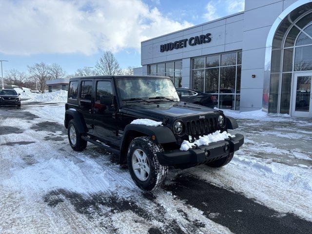 used 2015 Jeep Wrangler Unlimited car, priced at $17,449