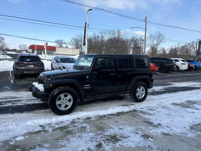 used 2015 Jeep Wrangler Unlimited car, priced at $17,449