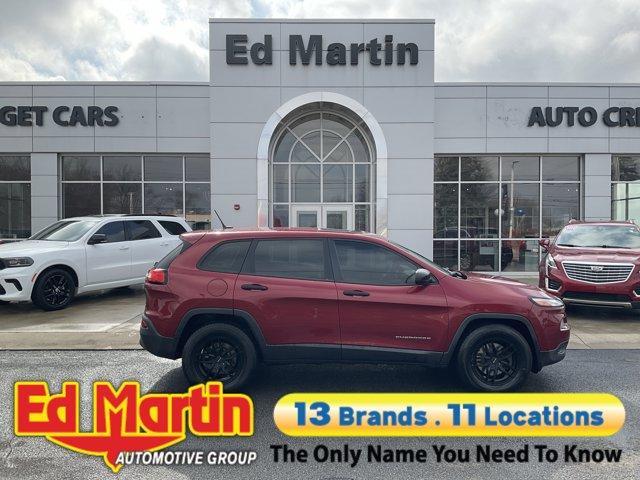 used 2014 Jeep Cherokee car, priced at $12,500