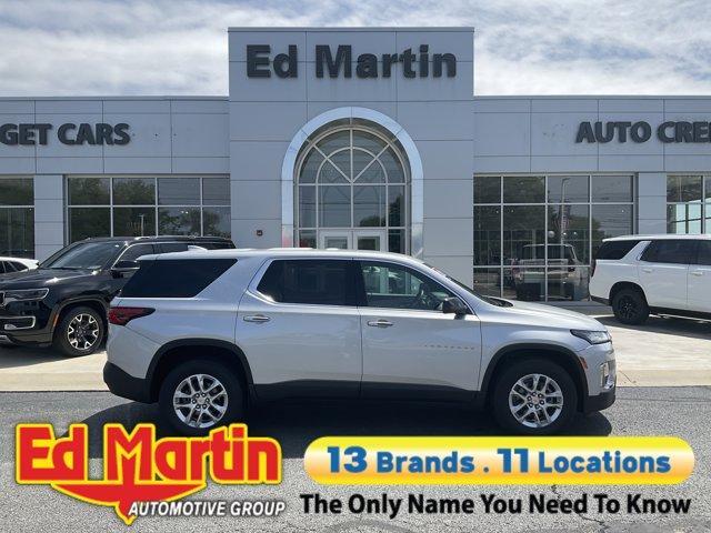 used 2022 Chevrolet Traverse car, priced at $24,511