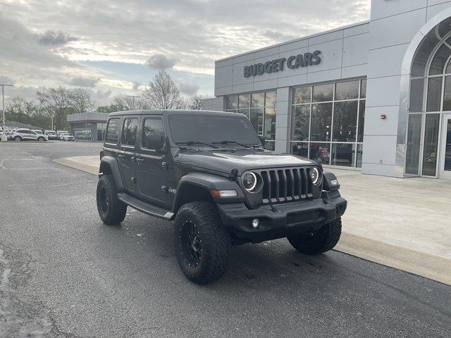 used 2018 Jeep Wrangler Unlimited car, priced at $20,999