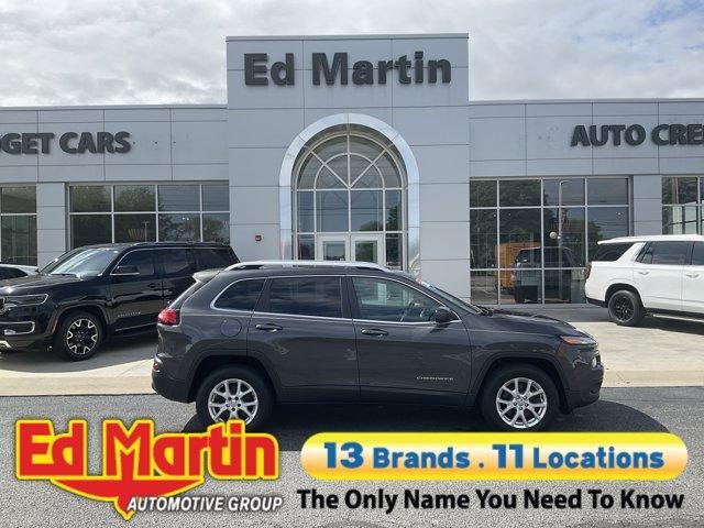 used 2015 Jeep Cherokee car, priced at $13,999
