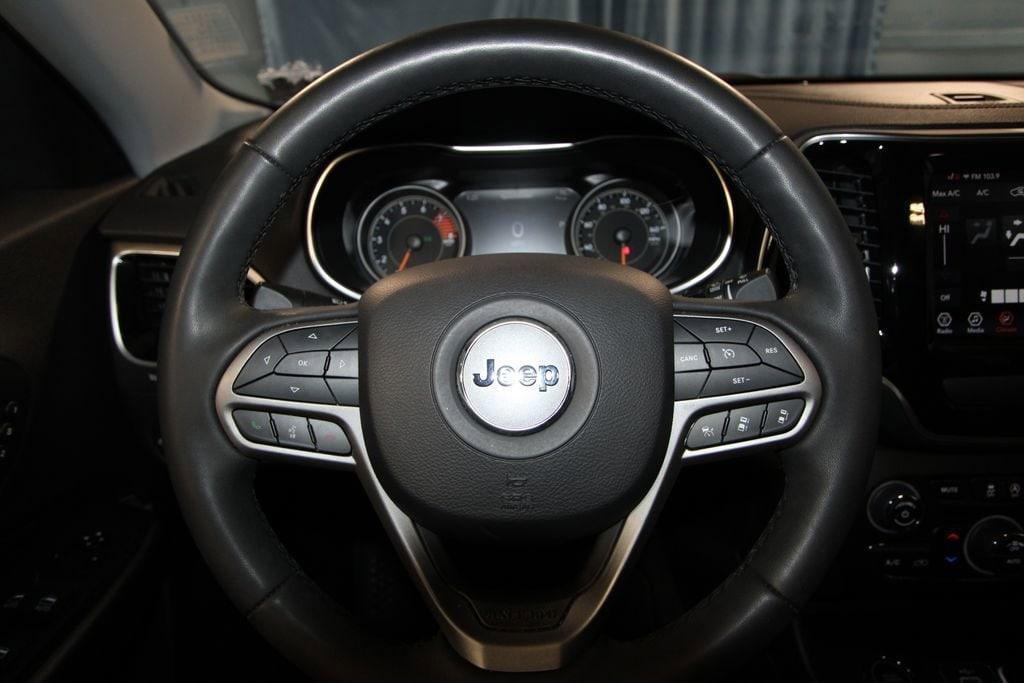 used 2022 Jeep Cherokee car, priced at $25,537