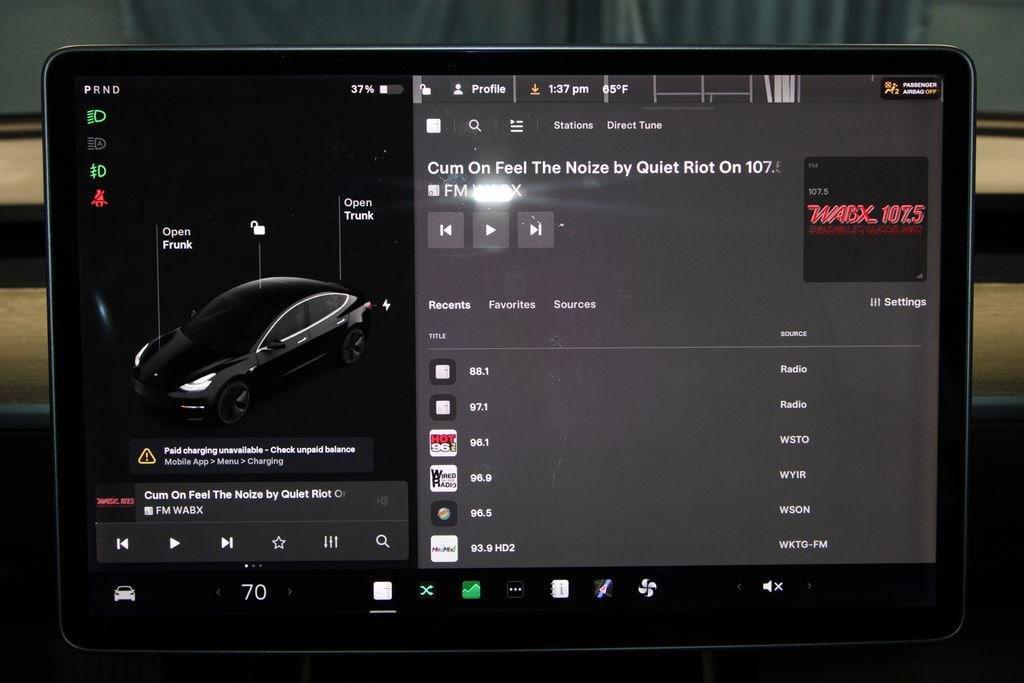 used 2019 Tesla Model 3 car, priced at $20,448