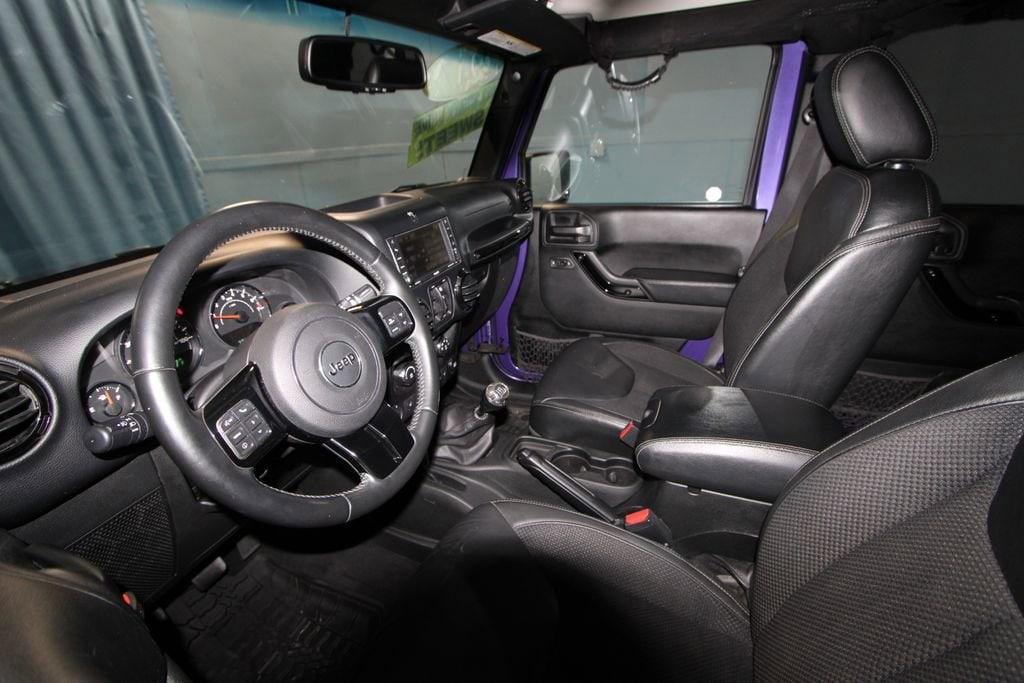 used 2017 Jeep Wrangler Unlimited car, priced at $22,526