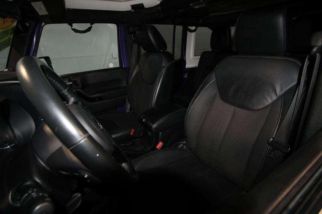 used 2017 Jeep Wrangler Unlimited car, priced at $22,526