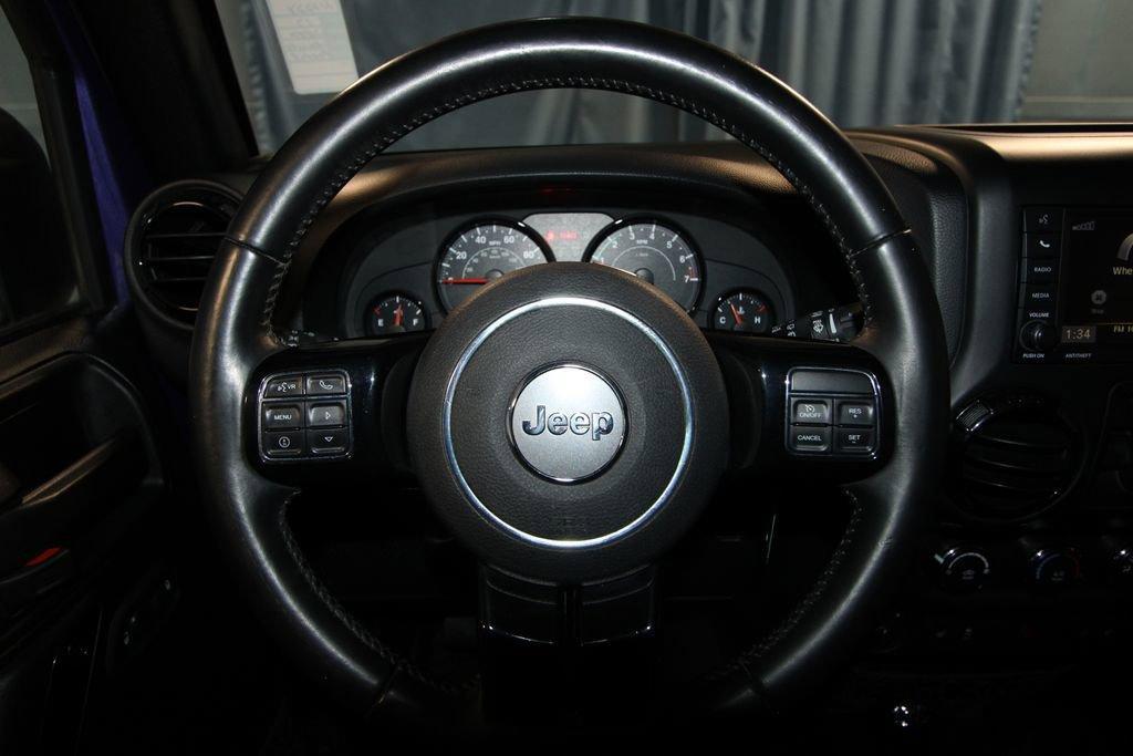 used 2017 Jeep Wrangler Unlimited car, priced at $22,526