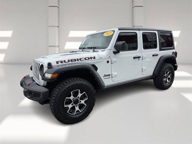 used 2021 Jeep Wrangler Unlimited car, priced at $29,216