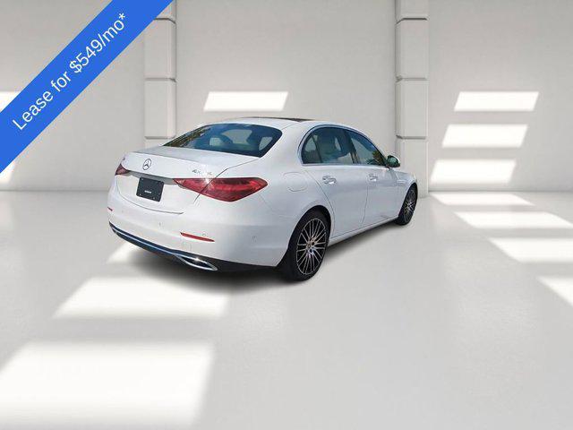 used 2025 Mercedes-Benz C-Class car, priced at $35,250